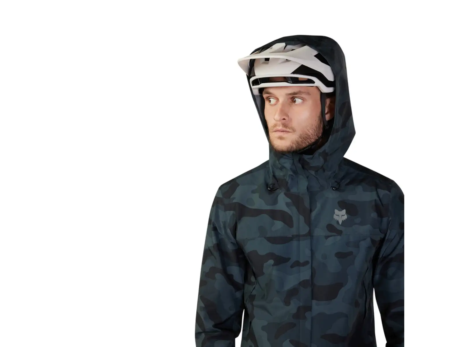 Fox Ranger 2.5L cyklistická bunda Black Camo