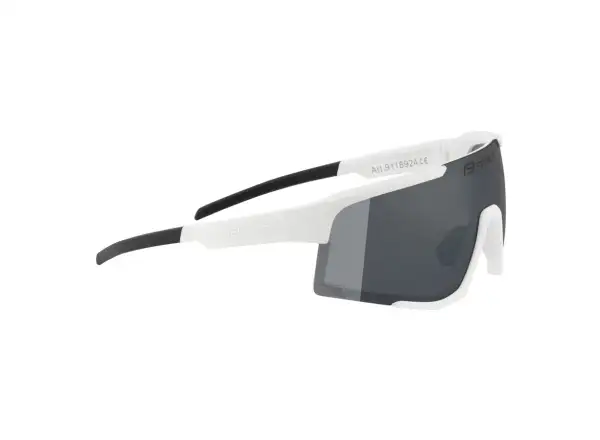 Force Zenith cyklistické brýle bílé/černé zrcadlové sklo