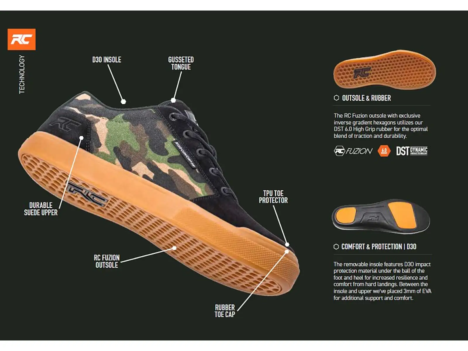 Ride Concepts Vice Men pánské boty Olive