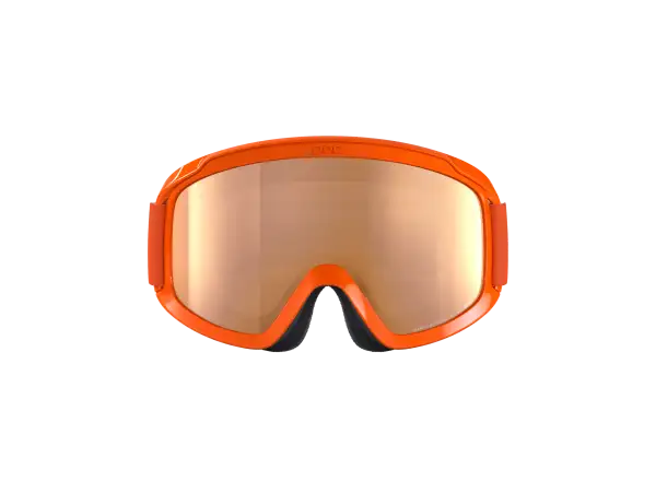 POCito Opsin dětské lyžařské brýle Fluorescent Orange/Partly Sunny Light Orange