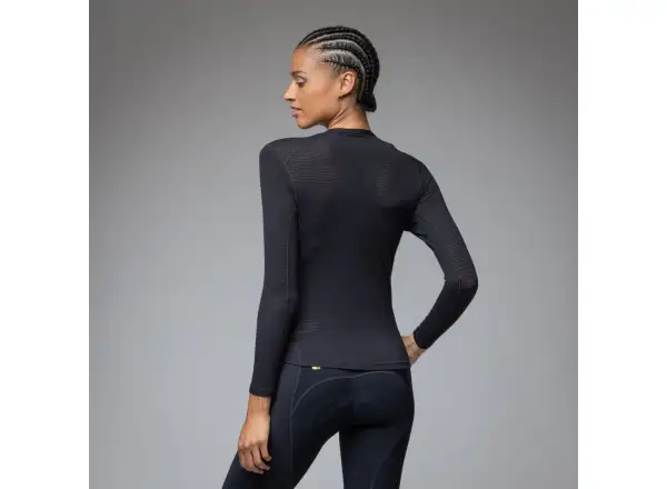Alé Intimo Merino dámské spodní triko dlouhý rukáv Black