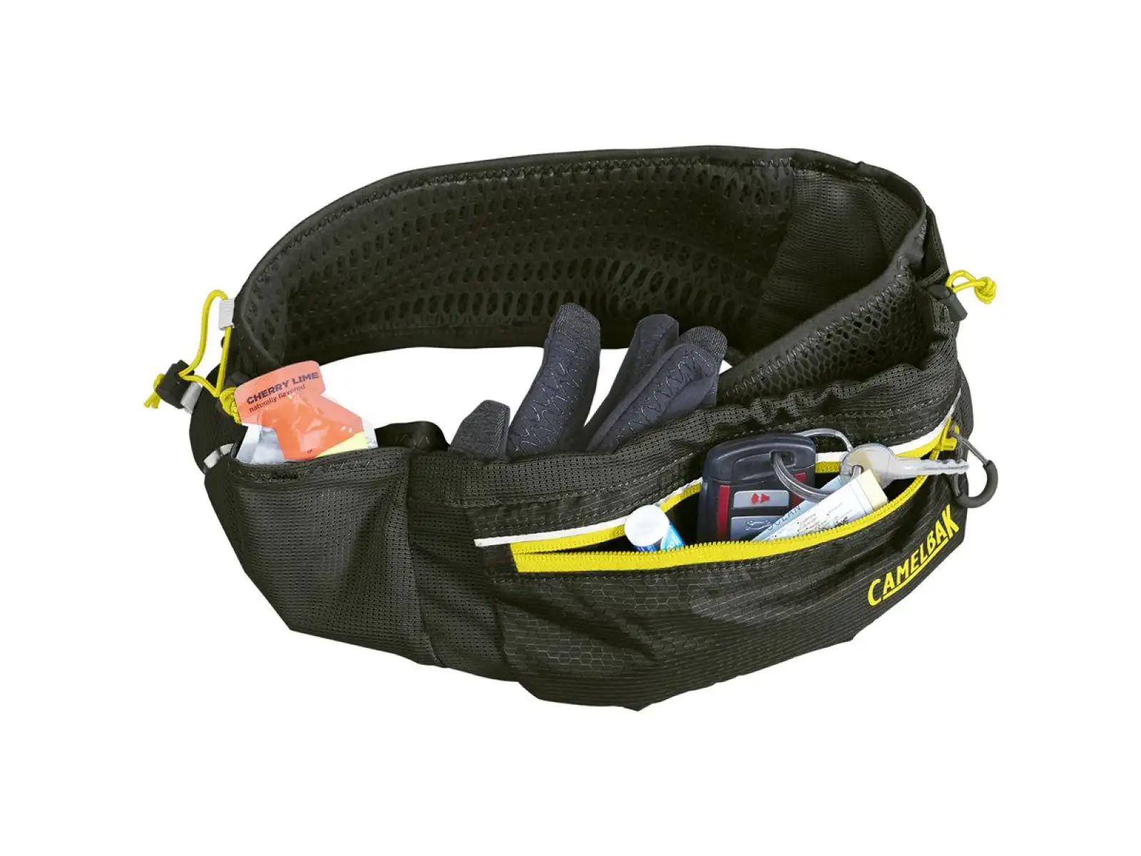 Camelbak Ultra Belt 3 l běžecký opasek 0,5 l pitný vak Black/Safety Yellow