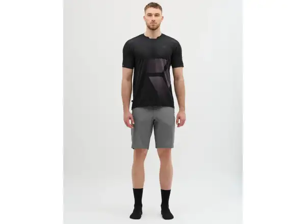Silvini Gallo pánský volný dres krátký rukáv Black/Grey