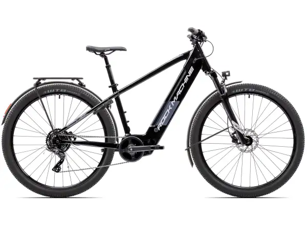 Rock Machine eSTORM 70 TOUR horské kolo Gloss Black/Silver/Grey