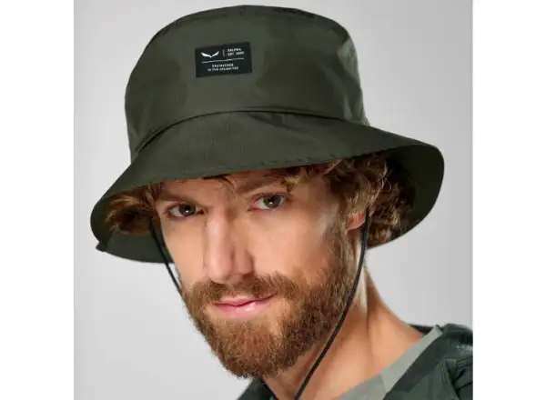 Salewa Puez PTX Rain klobouk Dark Olive