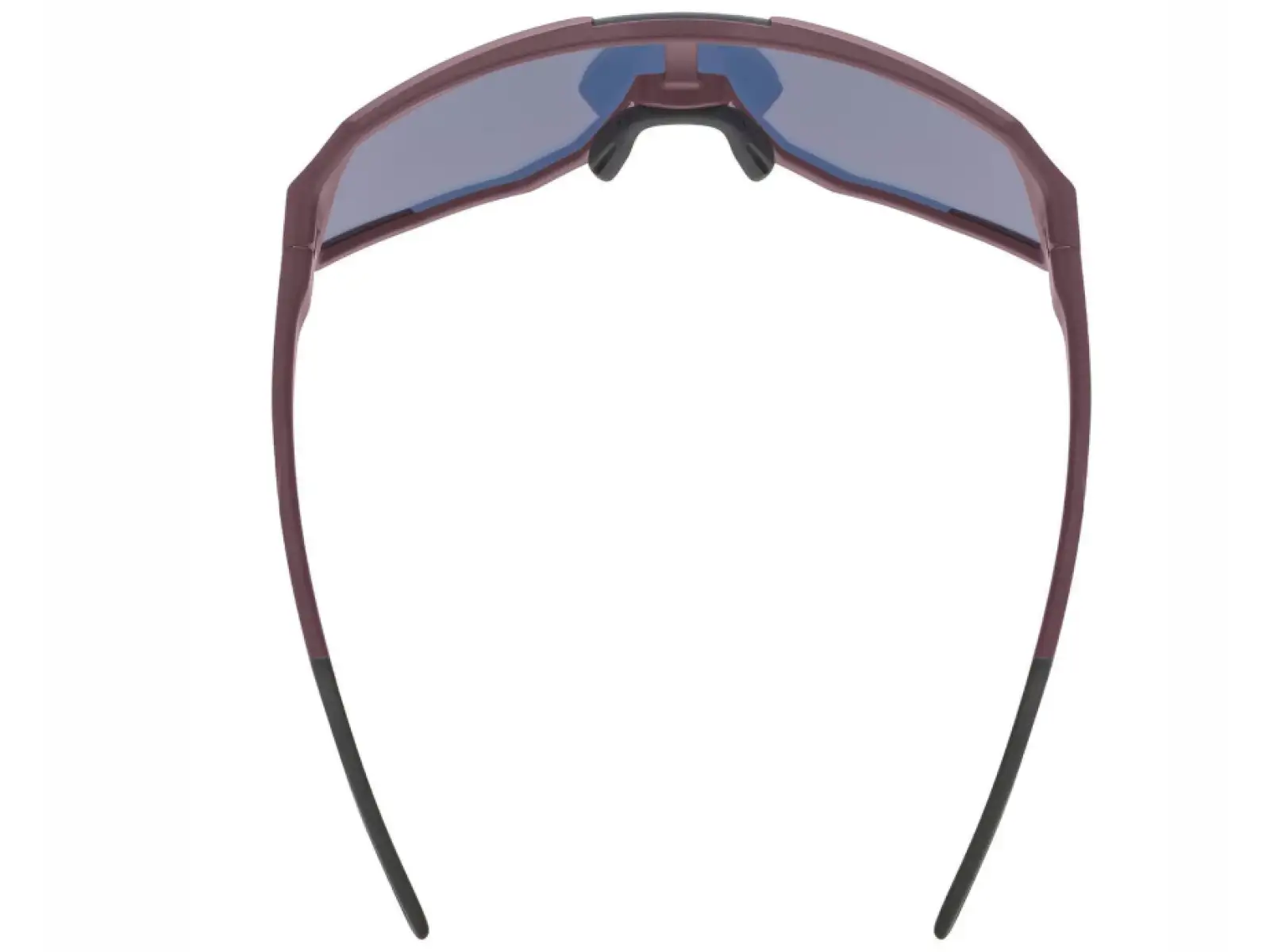 Uvex Sequenze CV cyklistické brýle Burgundy matt/Mirror Red