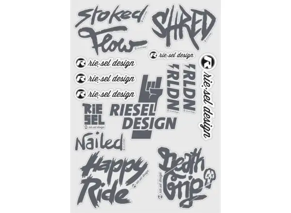 Rie:sel Design samolepky mono:chrome