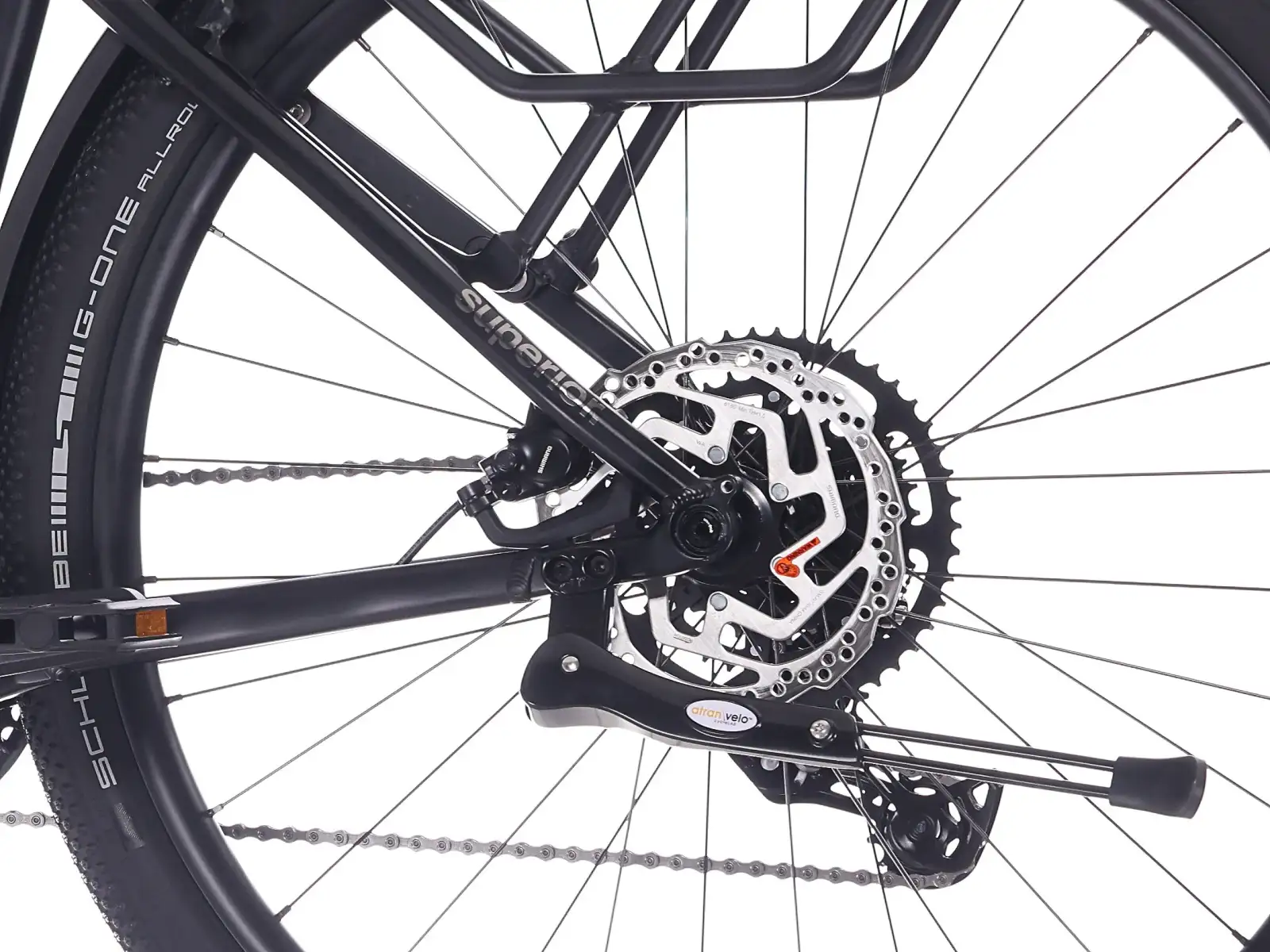 Superior iBlox 6.3 Mid Step městské elektrokolo Matte Black