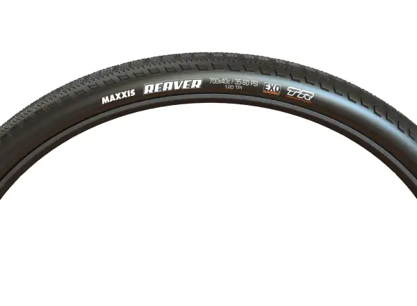 Maxxis Reaver 700x40C EXO TR gravel plášť  kevlar Black
