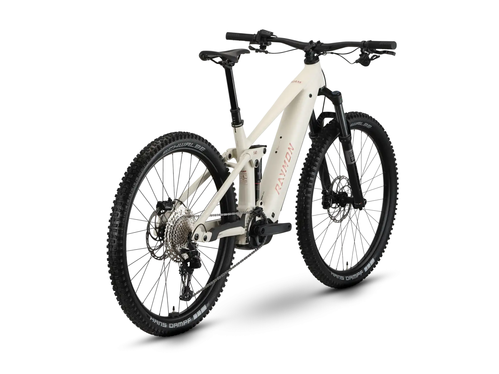 Raymon Korak Pro pepperwhite/copper celoodpružené elektrokolo