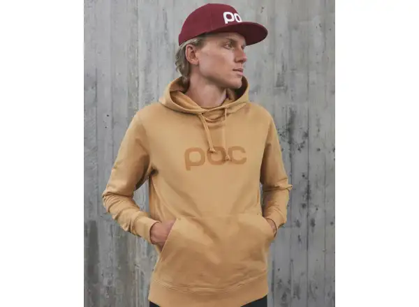 POC Hood mikina s kapucí Aragonite Brown