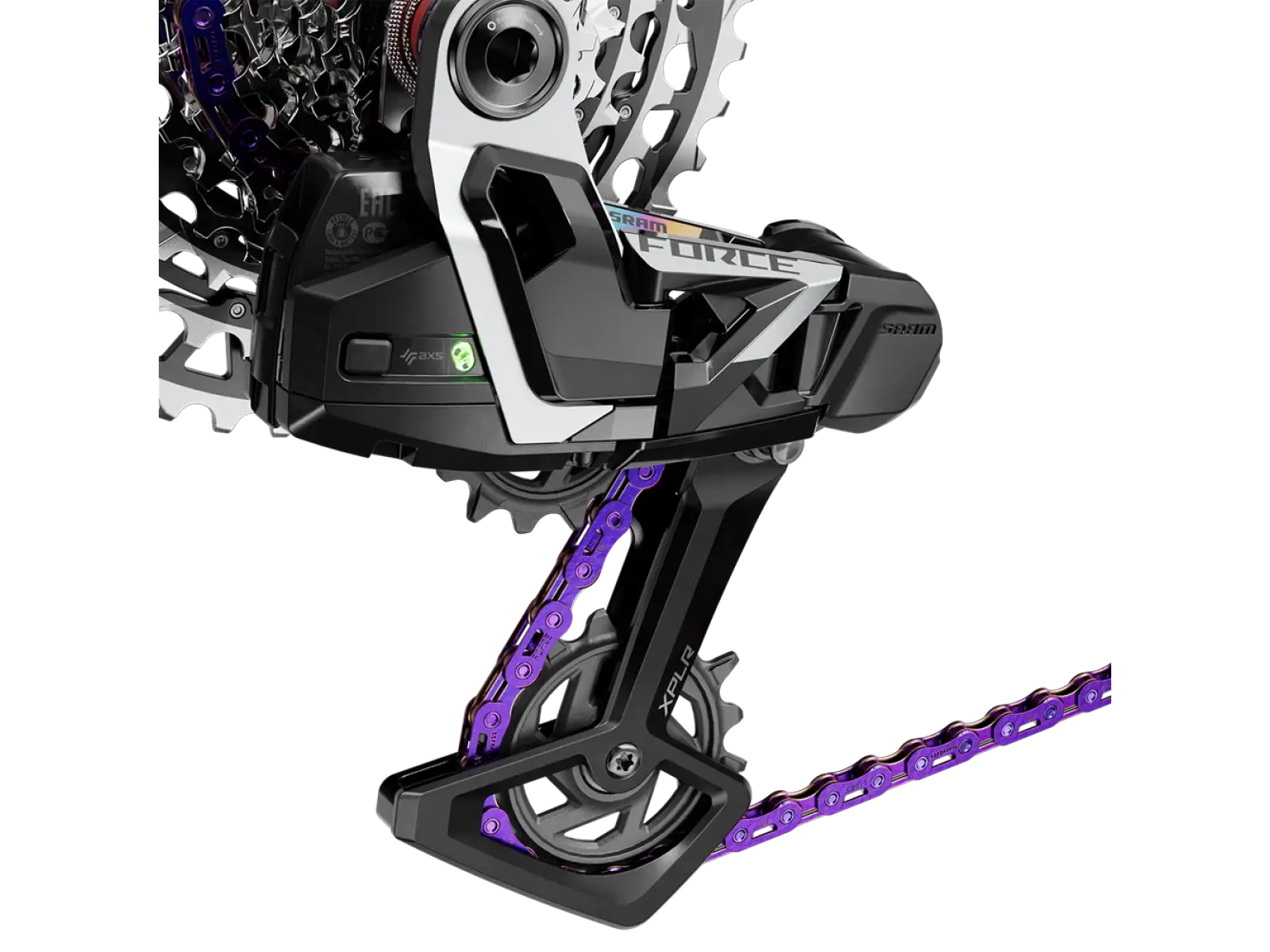 Sram Force E1 Flattop řetěz Purple 114 článků