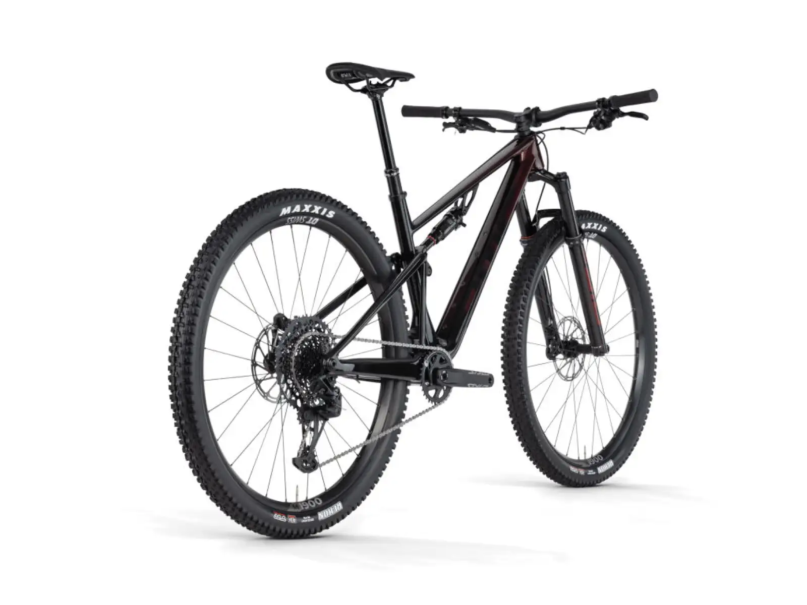 BMC Fourstroke LT ONE celoodpružené kolo Bordeaux Red/Black