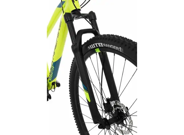 Rock Machine Manhattan 40-29 horské kolo gloss radioactvie yellow/black/petrol blue
