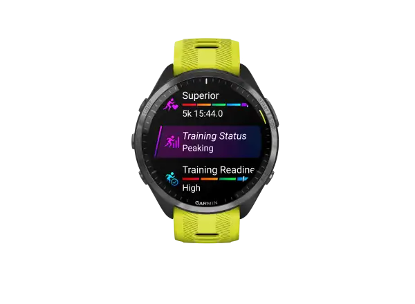 Garmin Forerunner 965 chytré hodinky Carbon Grey Titan DLC/Yellow
