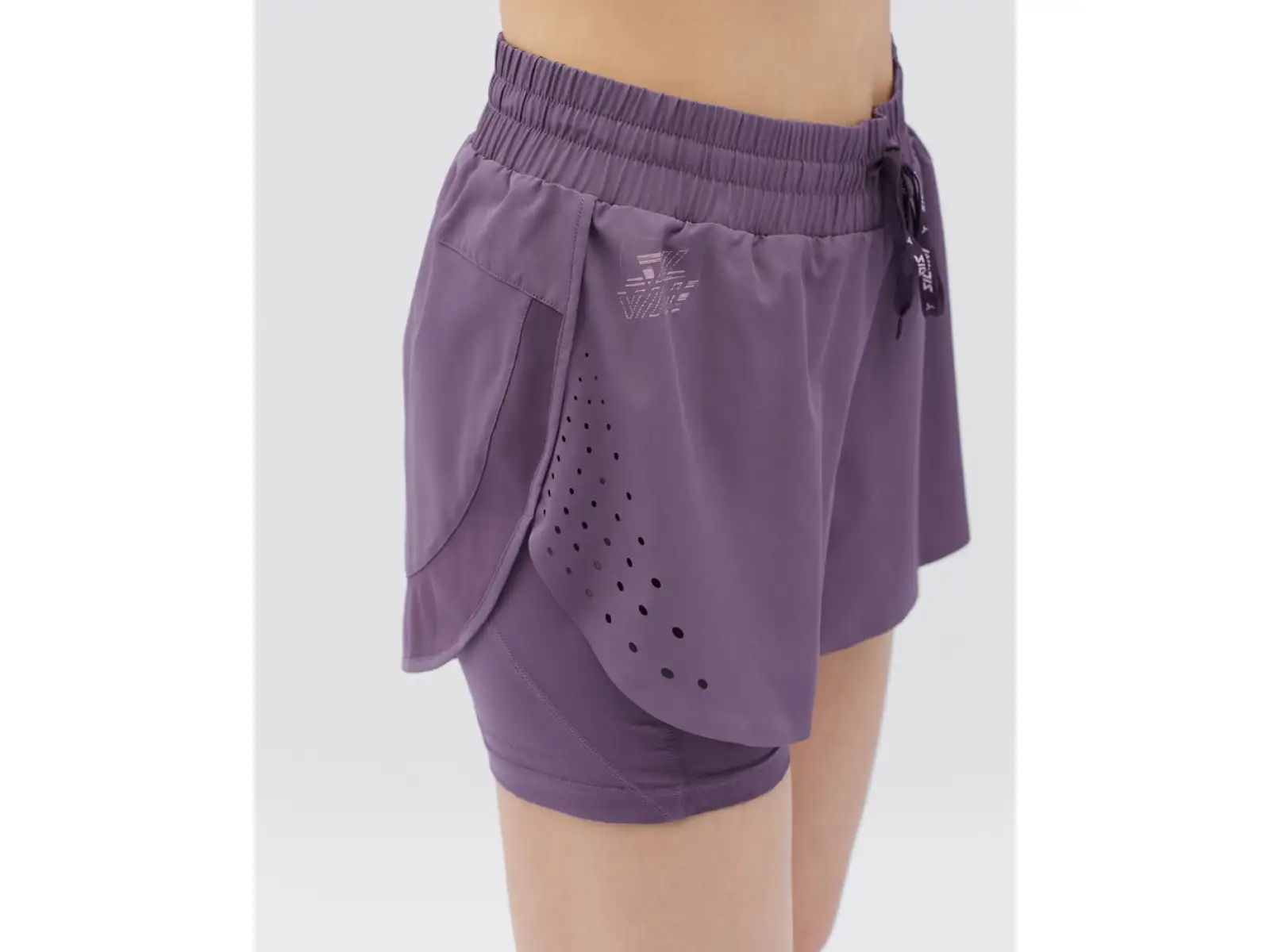 Silvini Lagiana dámské kraťasy Plum