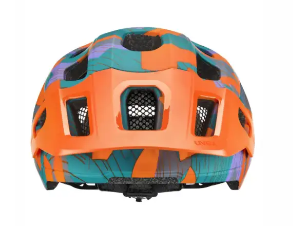 Uvex React Jr. dětská přilba Papaya/Camo Matt