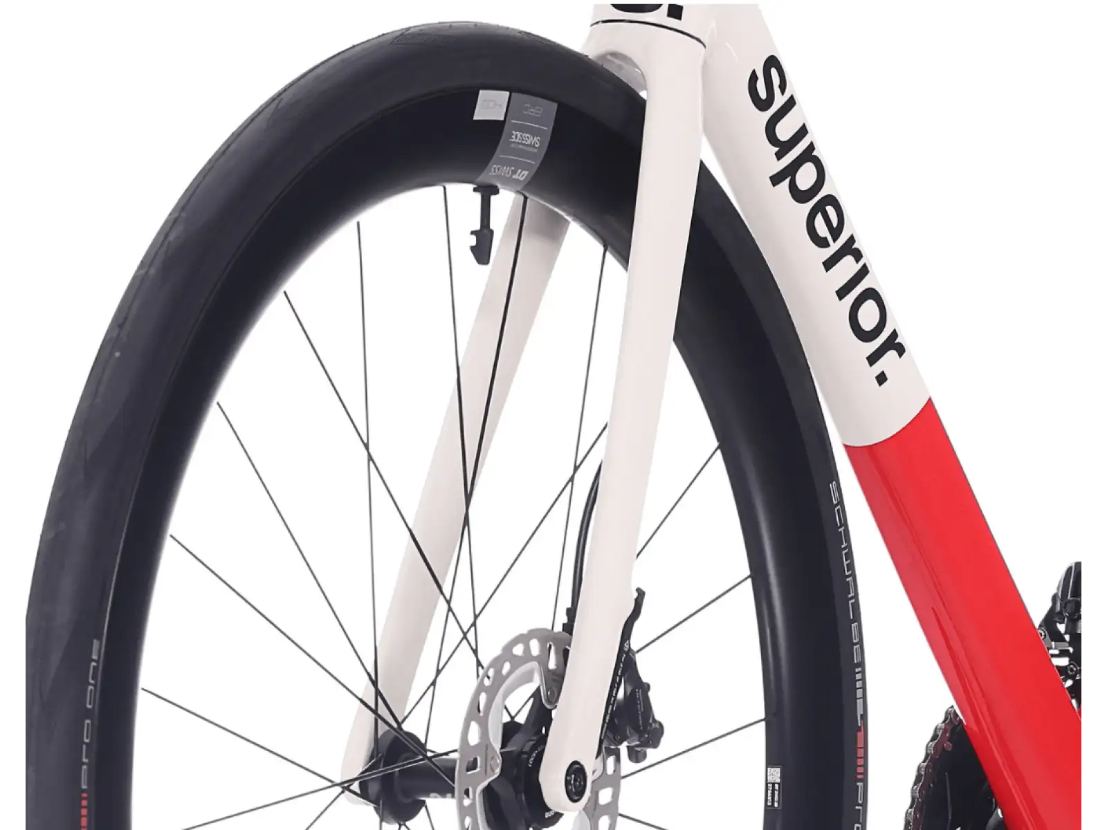 Superior RR 9.8 kolo silniční kolo Gloss Red / White