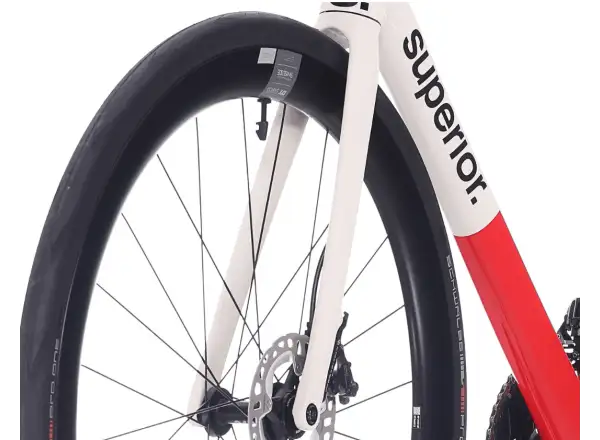 Superior RR 9.8 kolo silniční kolo Gloss Red / White