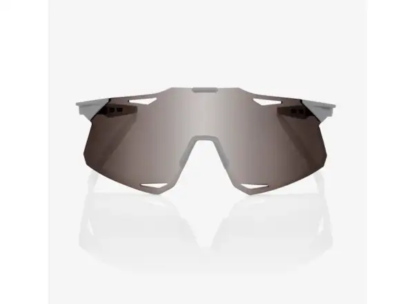 100% Hypercraft brýle Matte Stone Grey/HiPER Crimson Silver Mirror Lens