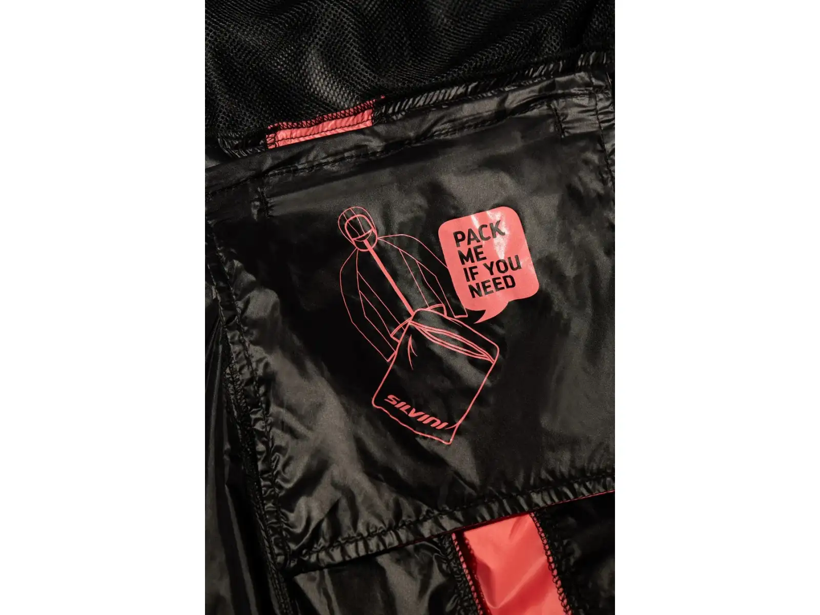 Silvini Gela dámská bunda Black/Coral
