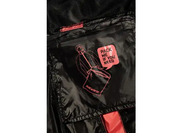Silvini Gela dámská bunda Black/Coral