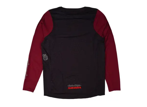 Troy Lee Designs x SRAM Skyline pánsý dres dlouhý rukáv Radioscape Black/Berry