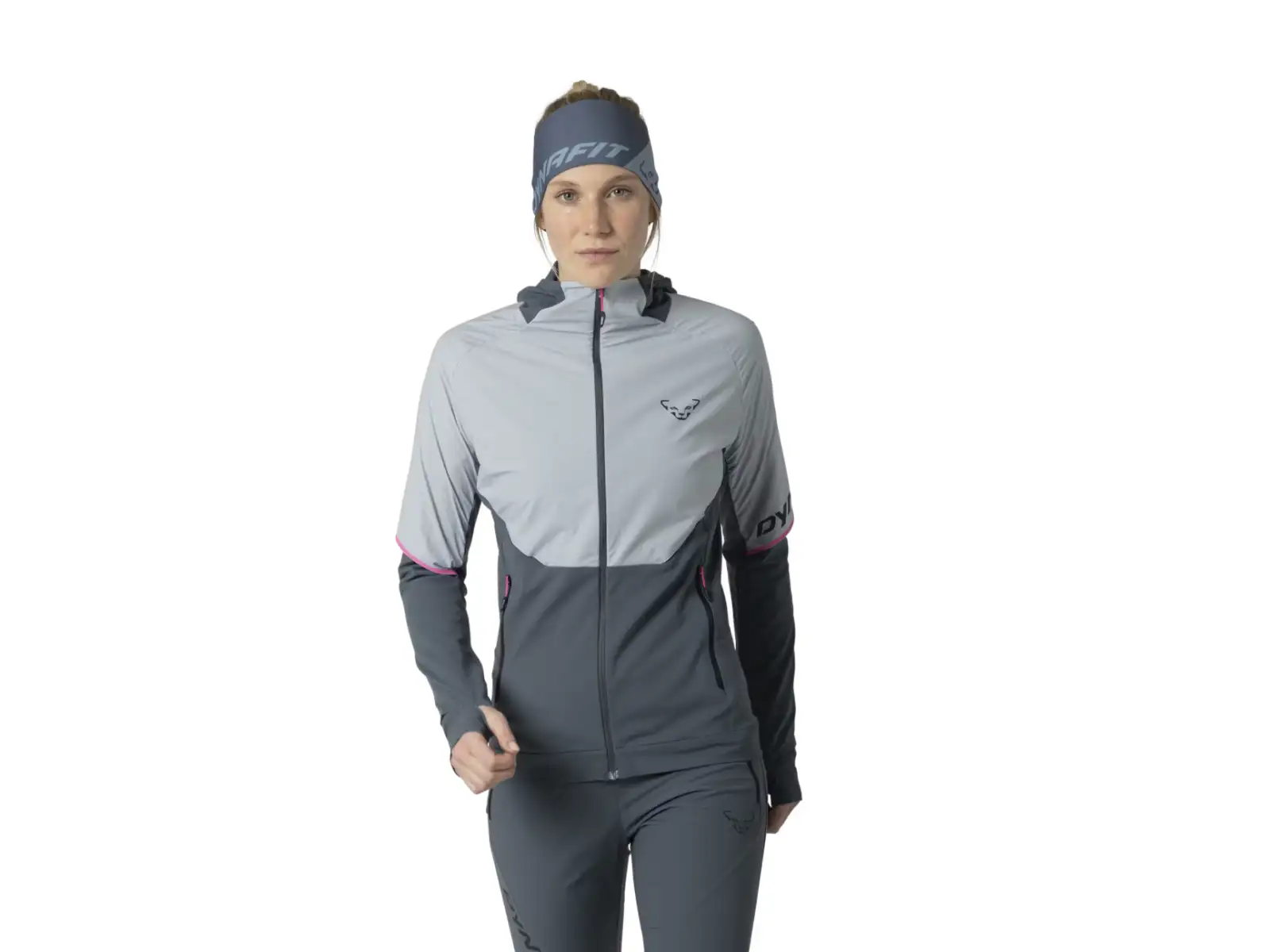 Dynafit Alpine Hybrid dámská běžecká bunda Cloud Blue