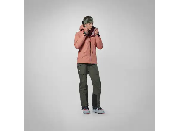 Salewa Sella 3L Powertex dámská bunda Desert Pink