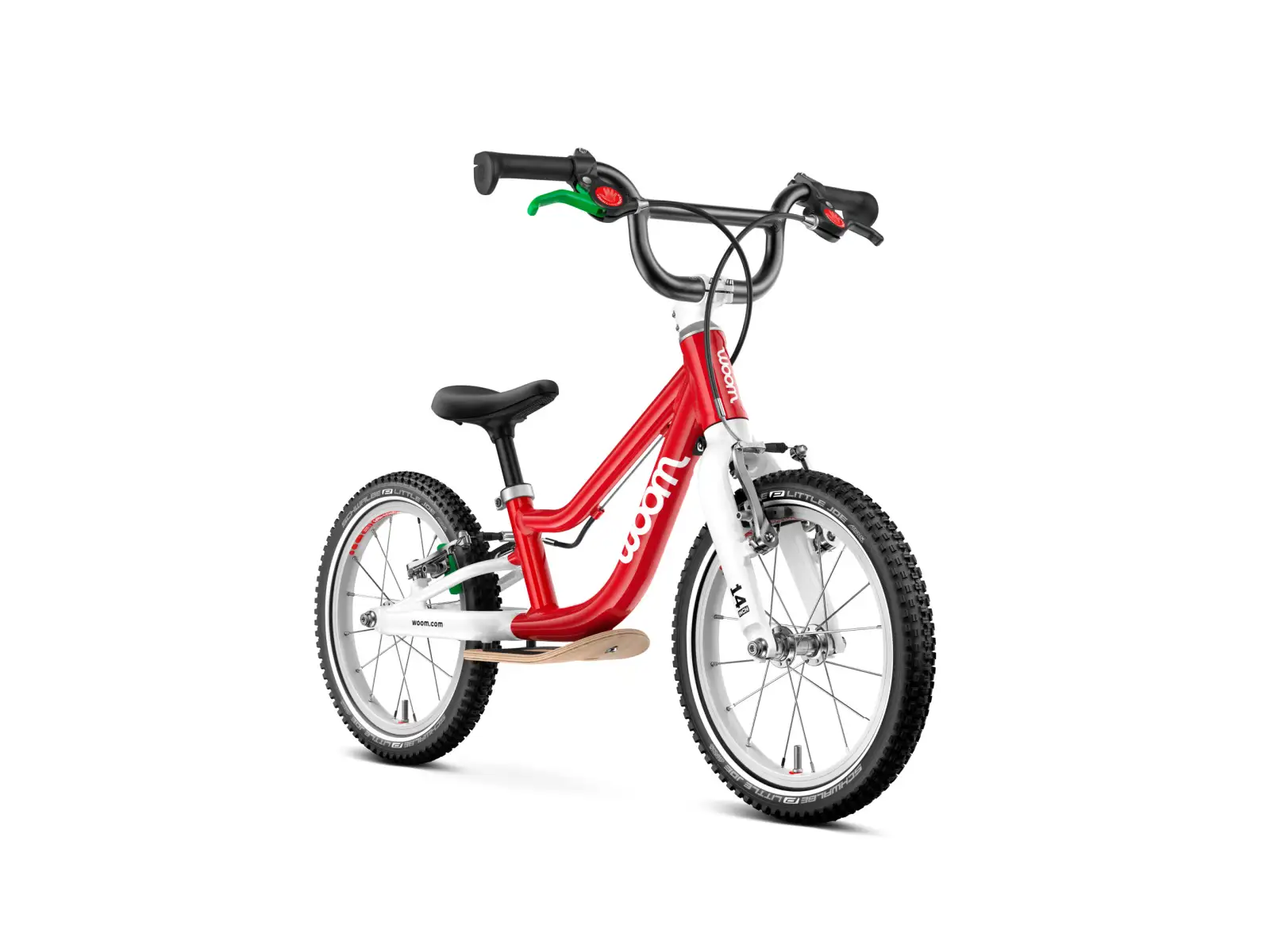 Woom GO 1 Plus dětské odrážedlo 14" Red