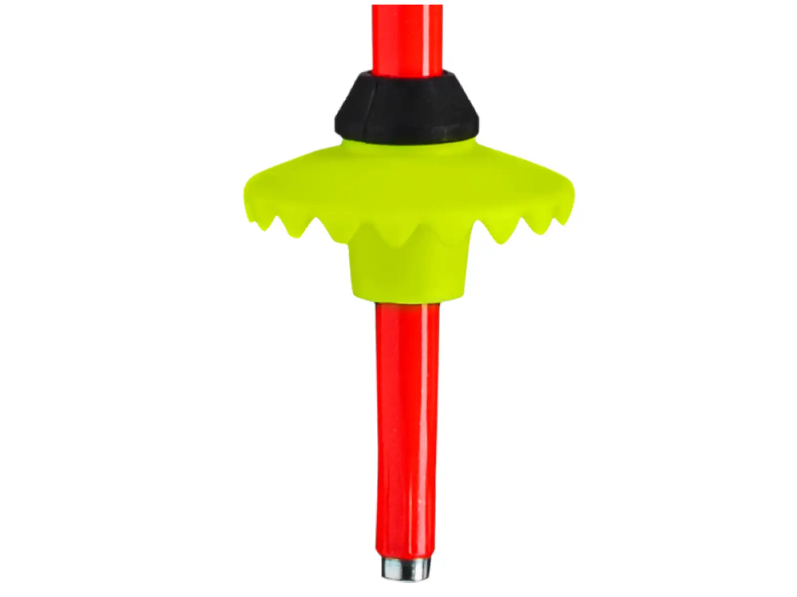 Leki Racing Kids dětské sjezdové hole Bright Red/Black/Neon Yellow