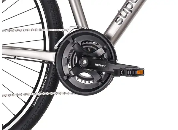 Superior Blox 6.0 trekingové kolo Gloss Dark Chrome