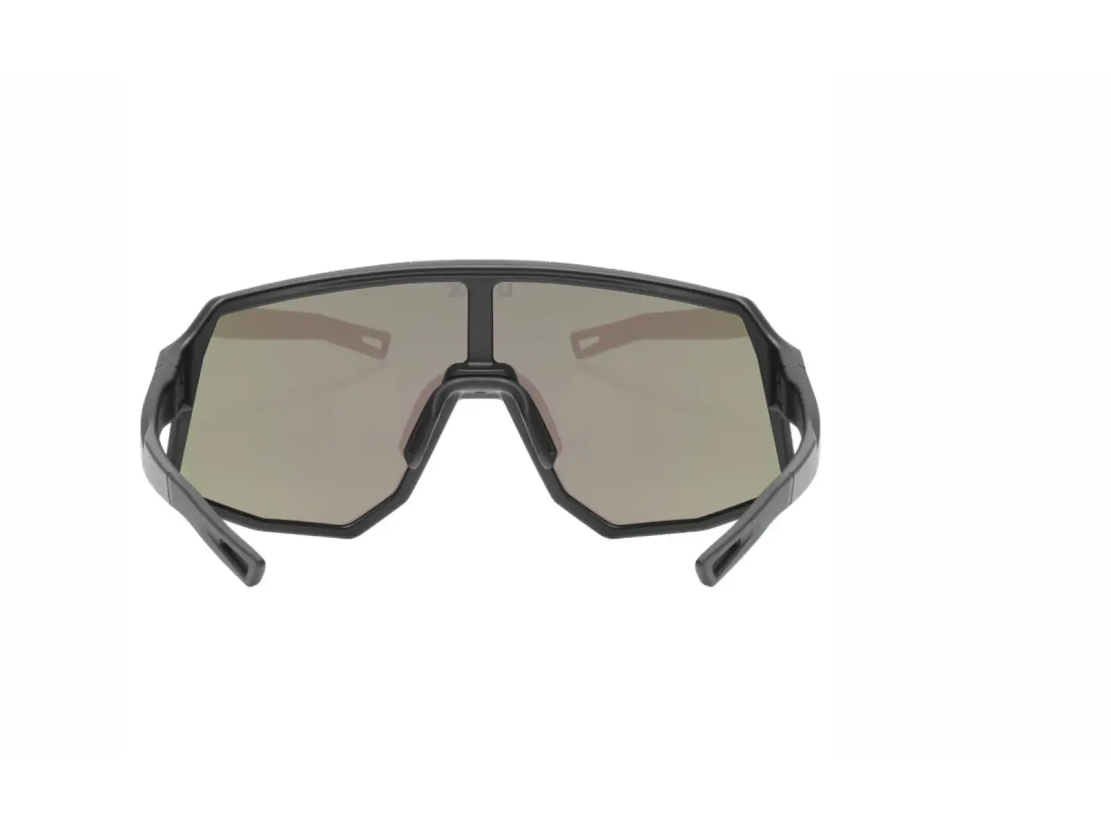 Uvex Sequenze cyklistické brýle Black matt/Mirror Green