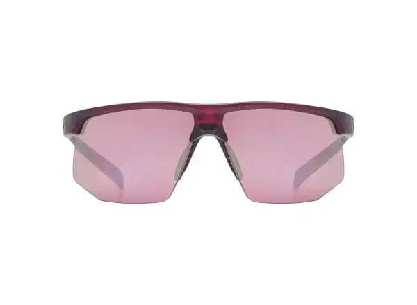 Uvex Aerios sportovní brýle Cranberry Matt/Mir. Rose
