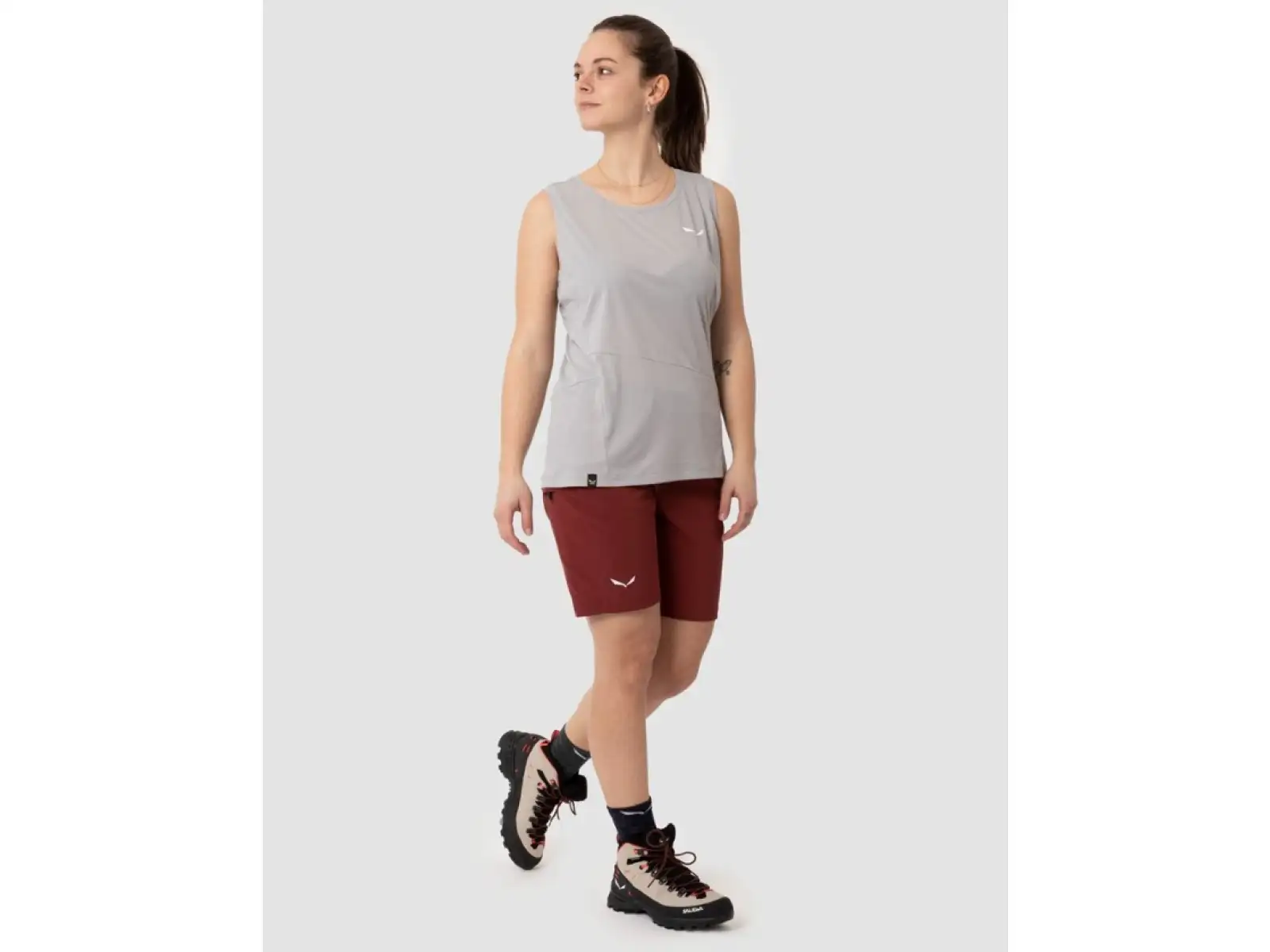Salewa Puez Sporty Dry dámský top Morning Blue