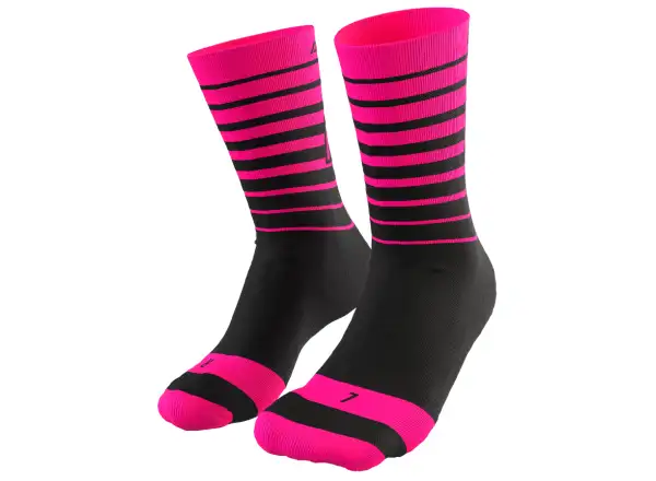 Dynafit Live To Ride sportovní ponožky Pink Glo