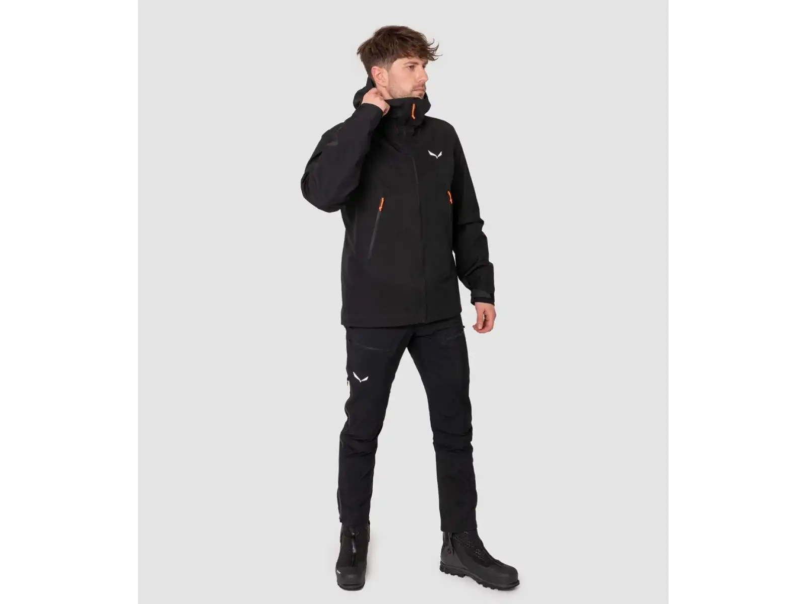 Salewa Ortles Gore-Tex 3L pánská hardshellová bunda black out