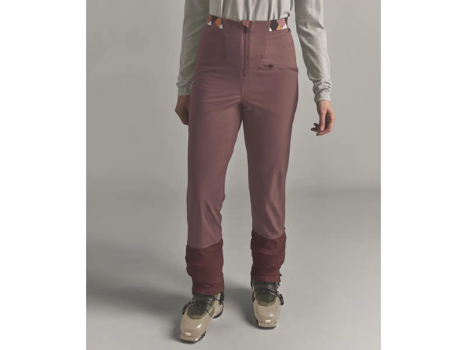 Ortovox Venet Softshell Stretch Pants dámské softshellové kalhoty Chestnut