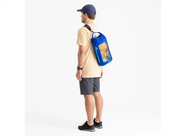 Sea to Summit Lightweight Dry Bag nepromokavý vak s průhledem 13L Surf Blue