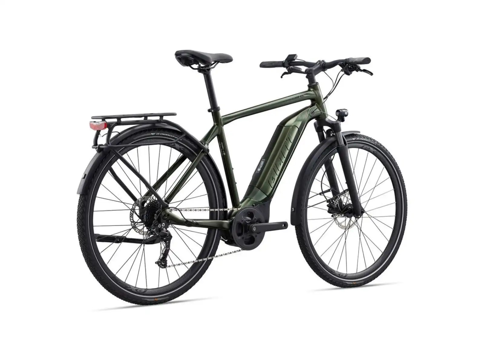 Giant Explore E+ 3 GTS trekingové elektrokolo phatom green