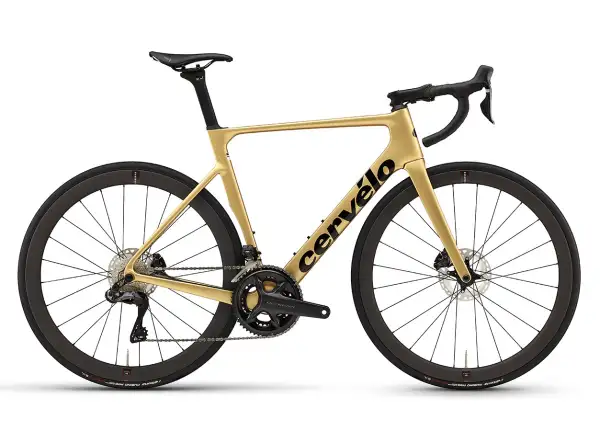 Cervélo Soloist Ultegra Di2 silniční kolo Gold Dust