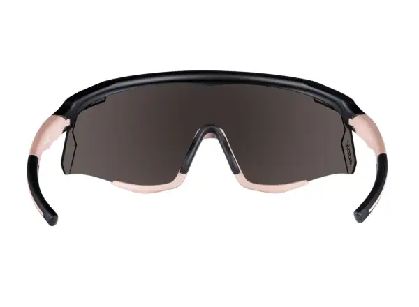 Force Sonic cyklistické brýle černá/bronzová, stříbrná zrcadlová skla