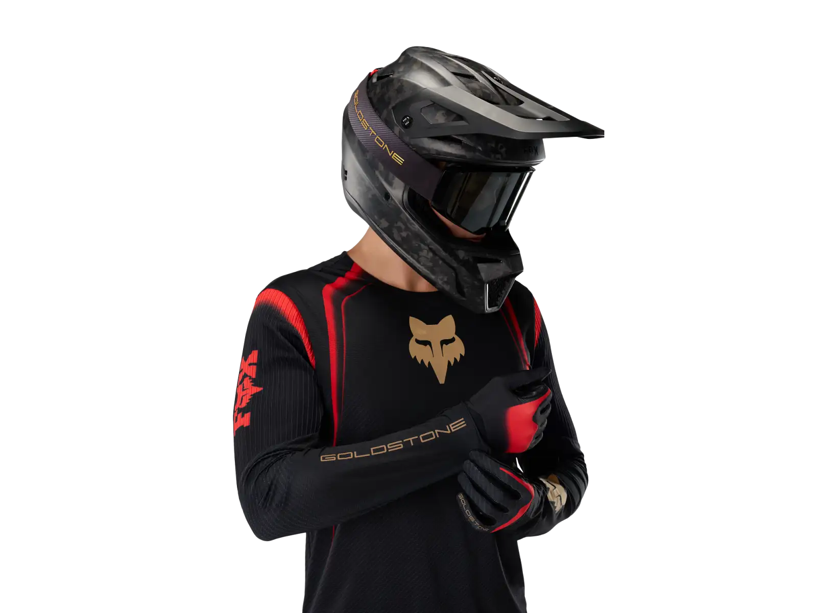 Fox Flexair Ls Jersey Goldstone Se pánský dres Black