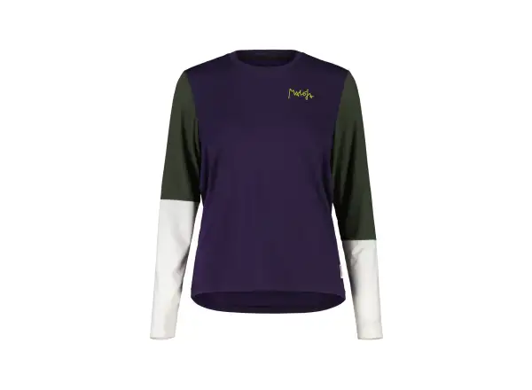 Maloja TurnerkampM. dámský dres krátký rukáv Dark Grape