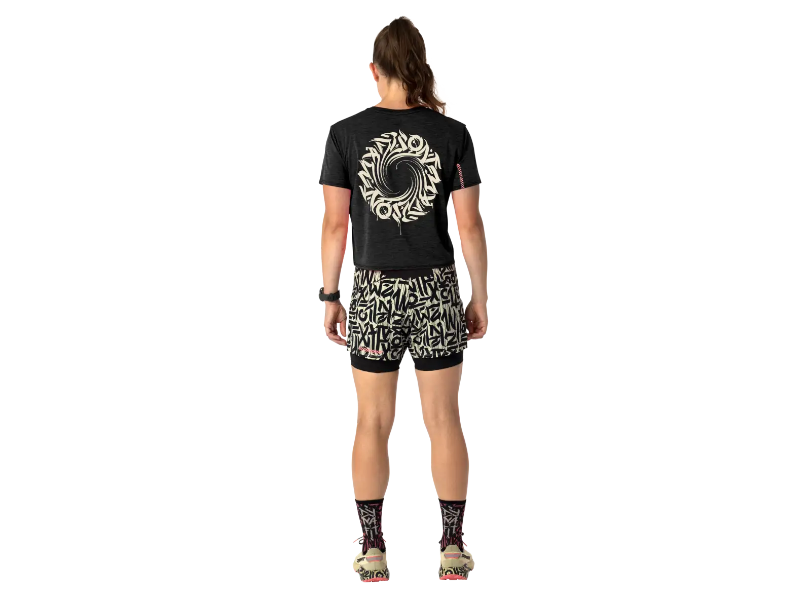 Dynafit Trail dámské běžecké triko krátký rukáv Black Out