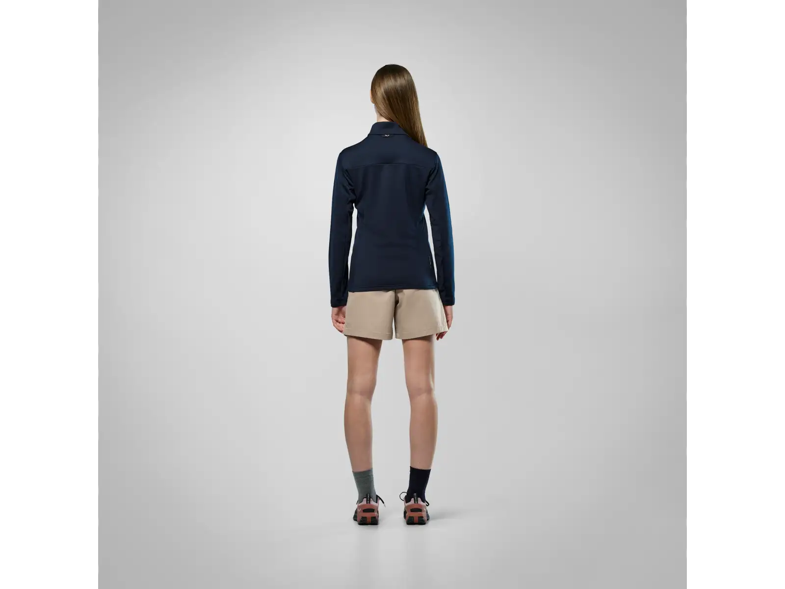Salewa Puez Cammino Polarlite Half-Zip dámská mikina Navy Blazer