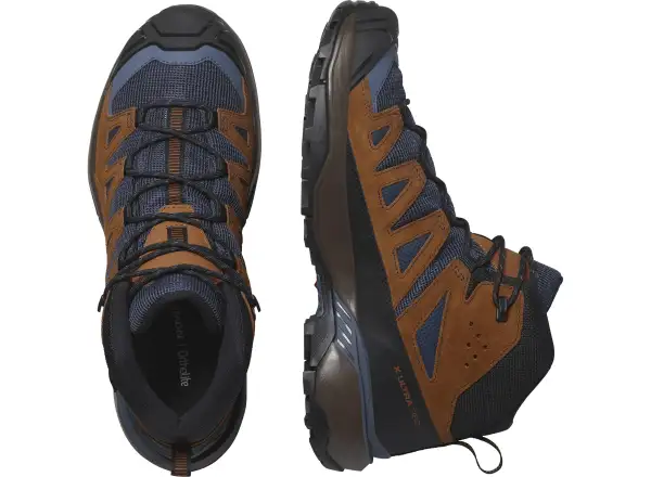 Salomon X Ultra 360 LDR MID GTX pánská turistická obuv Blue Nights/Caramel Cafe/Grisaille