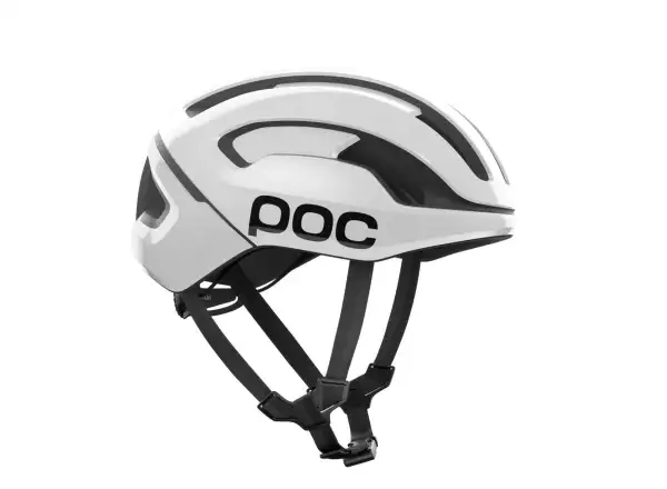 POC Omne Air MIPS přilba Hydrogen White/Uranium Black Matt/Logo