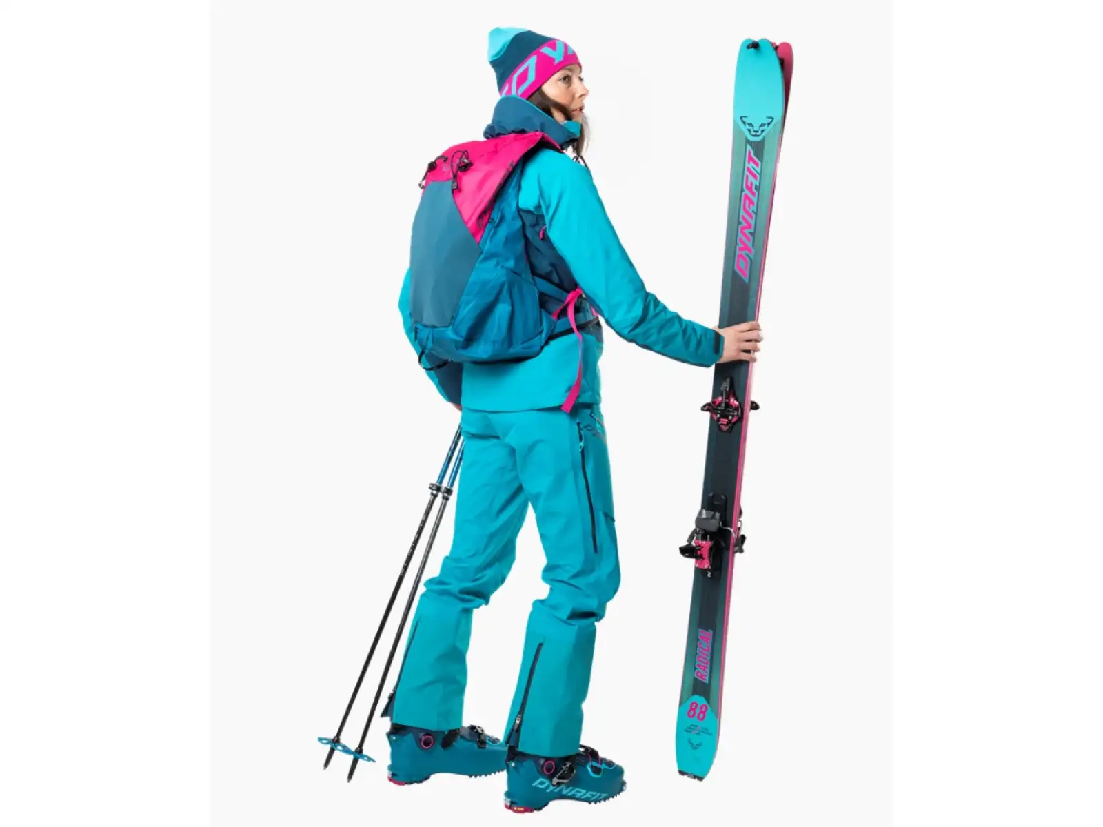 Dynafit Radical 28 Backpack skialpinistický batoh 28 l methyl blue/black out