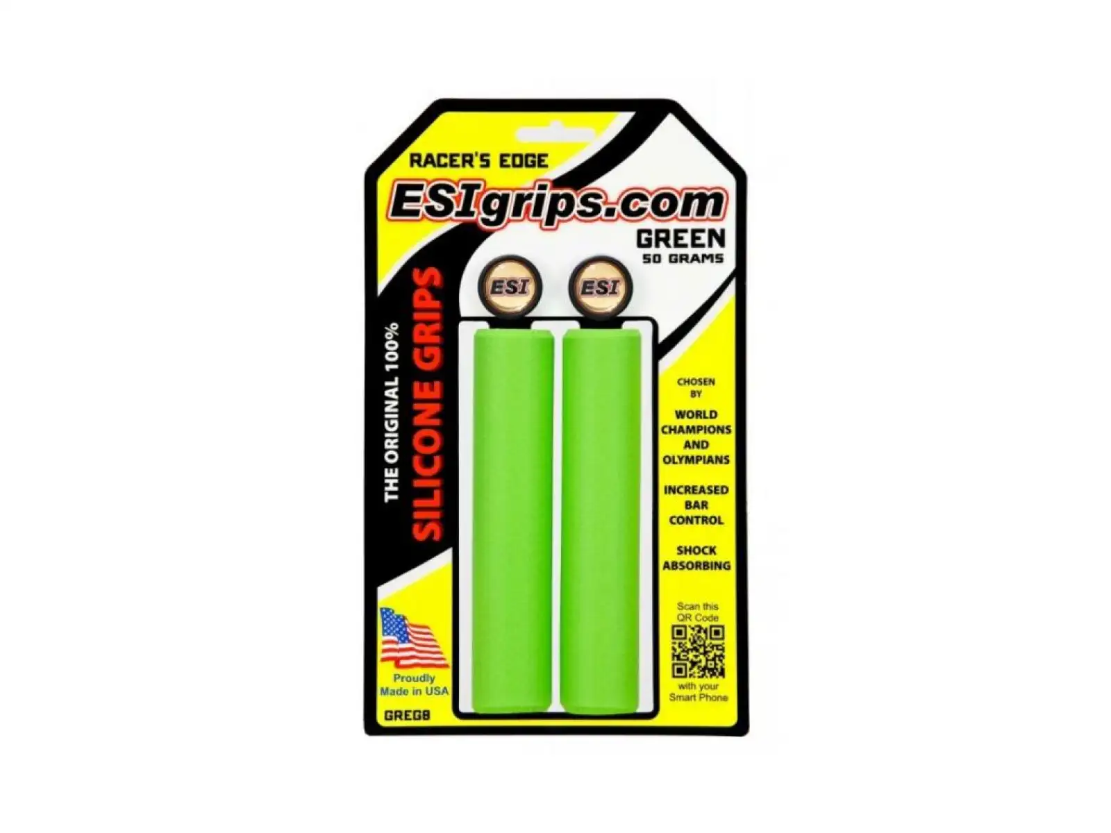 ESI Racers Edge gripy Green